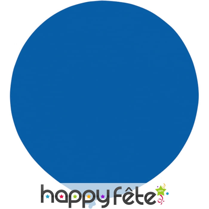 Ballon bleu moyen géant de 100cm