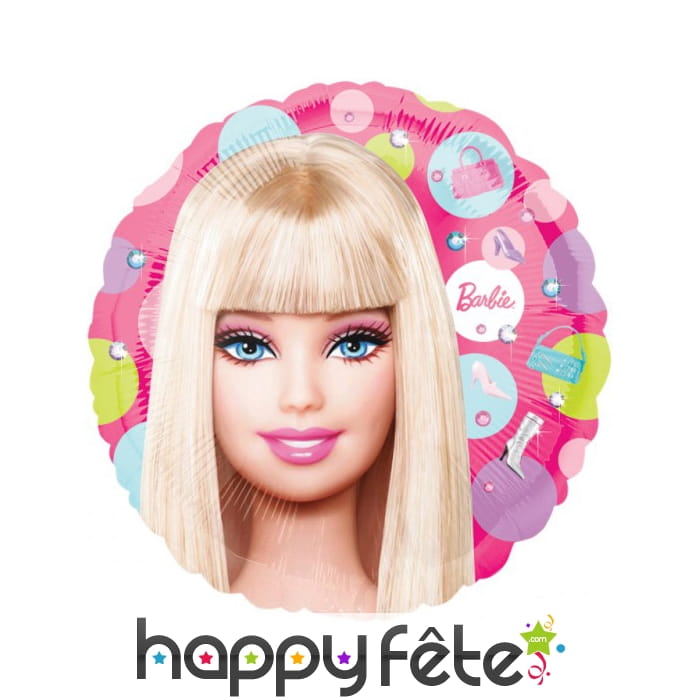 Ballon barbie rond