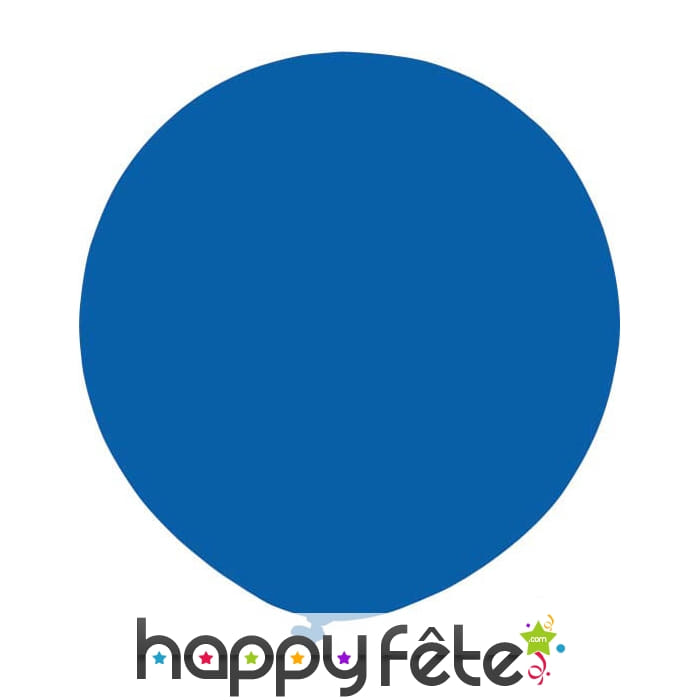 Ballon bleu roi géant. circonférence 3.5 m