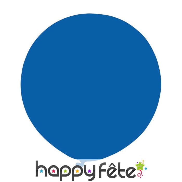 Ballon bleu roi géant. circonférence 4.5 m