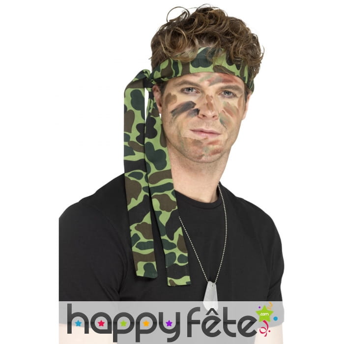 Bandeau camouflage
