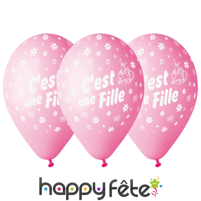 Ballons c'est une fille