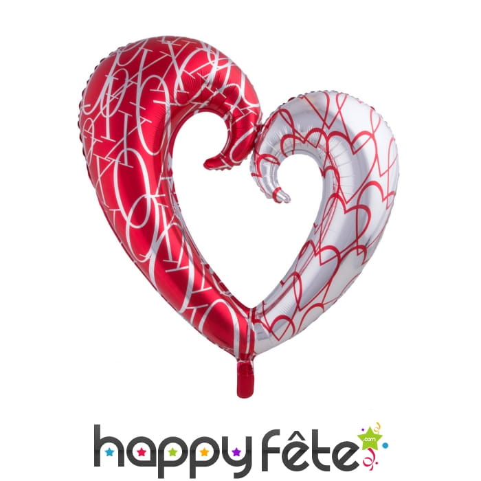 Ballon coeur original de 110cm