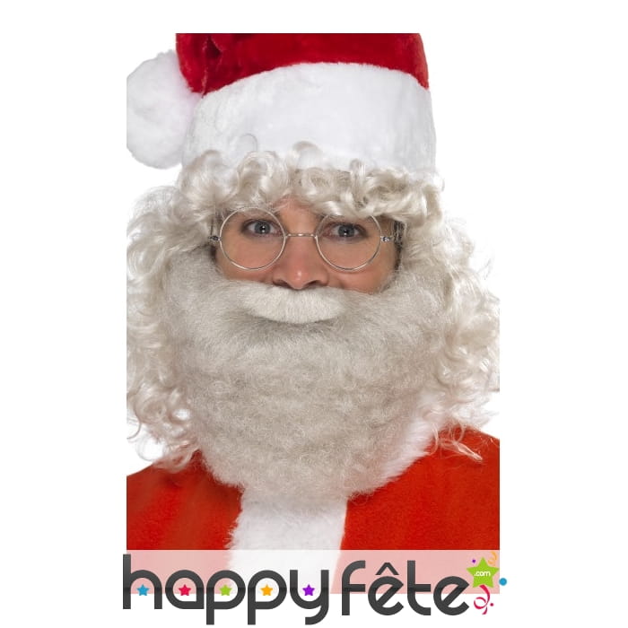 Barbe couleur perle de père Noël