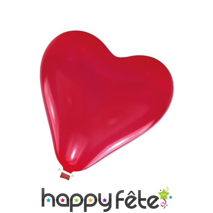 Ballon coeur rouge de 61 cm