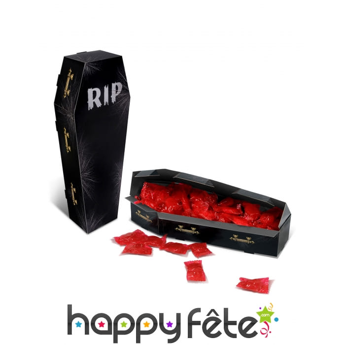 Boîte Cercueil RIP pour centre de table, 25cm