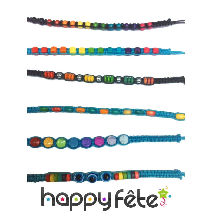 Bracelet cordage style surfeur