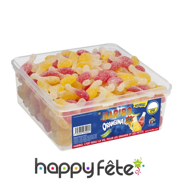 Boite de 210 orangina pik haribo