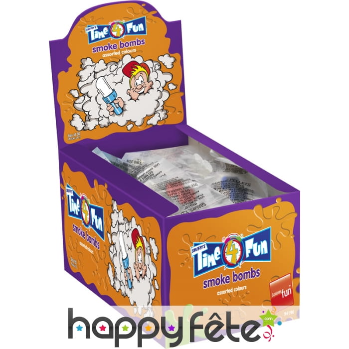 Boite de 25 pack de 2 fumigènes