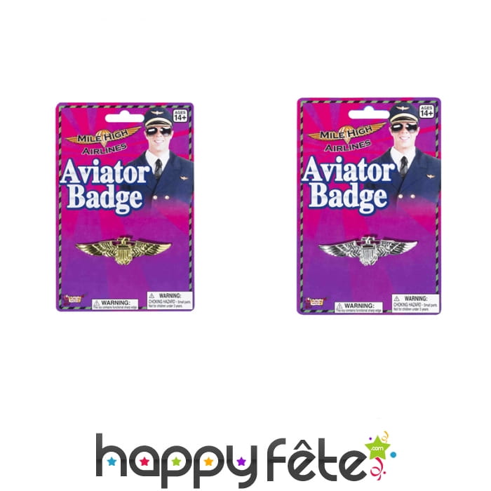 Badge d'aviateur