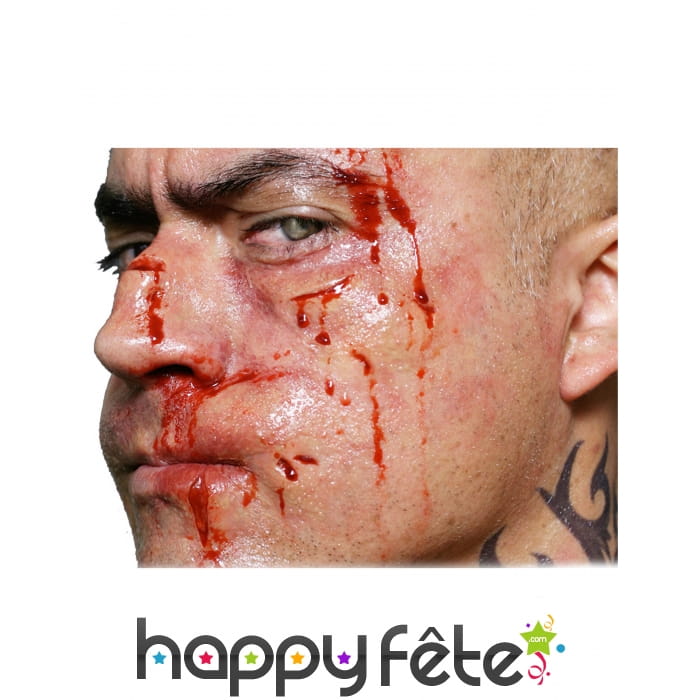 Blessures de boxe par transfert à l'eau