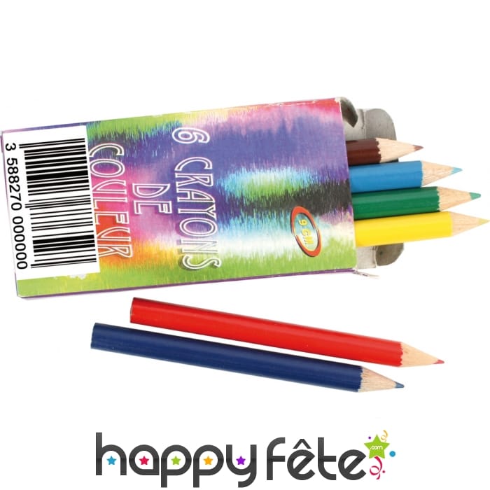 Boite de crayons de couleurs