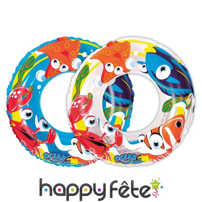 Bouee décorée de poissons