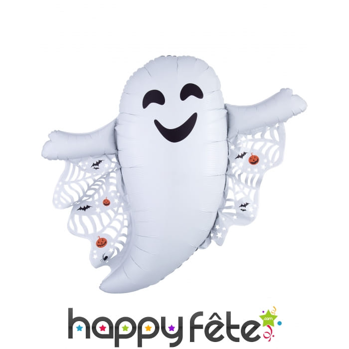 Ballon de fantôme souriant, 45 x 61 cm