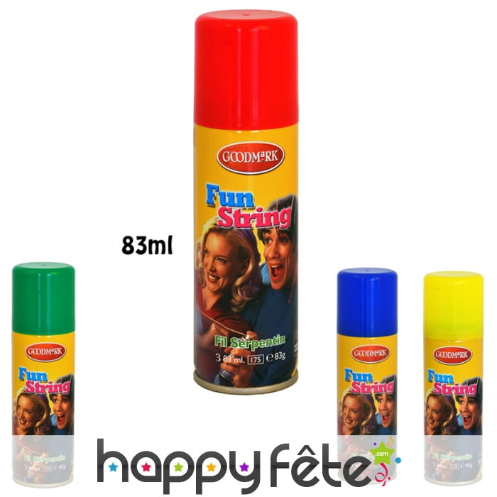 Bombe de fils serpentins, 83ml