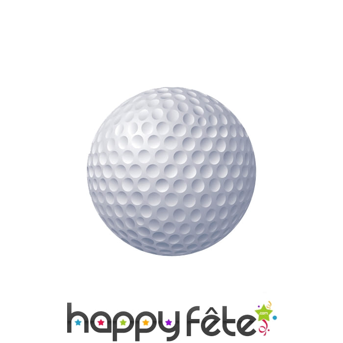 Balle de golf truquée, qui ne va pas droit