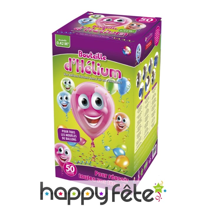 Bonbonne d'helium de 0.42m3