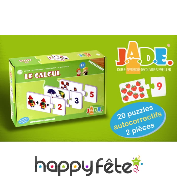 Boite de jeu de calcul pour enfant