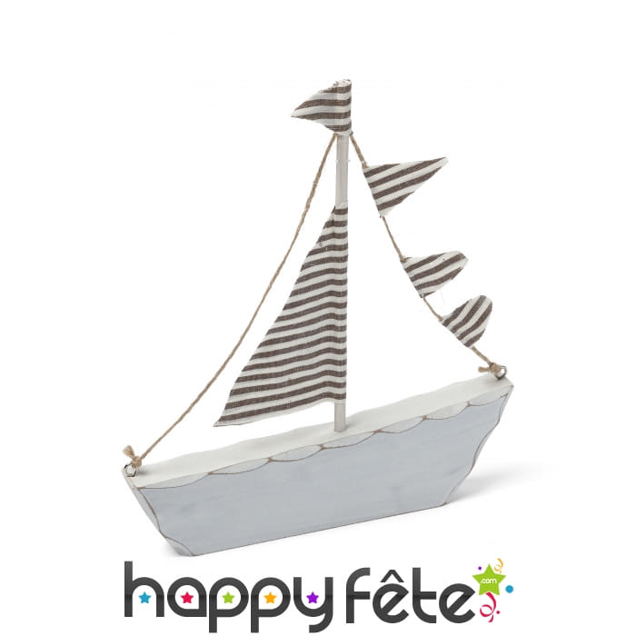 Bâteau de Marin en bois de 20cm