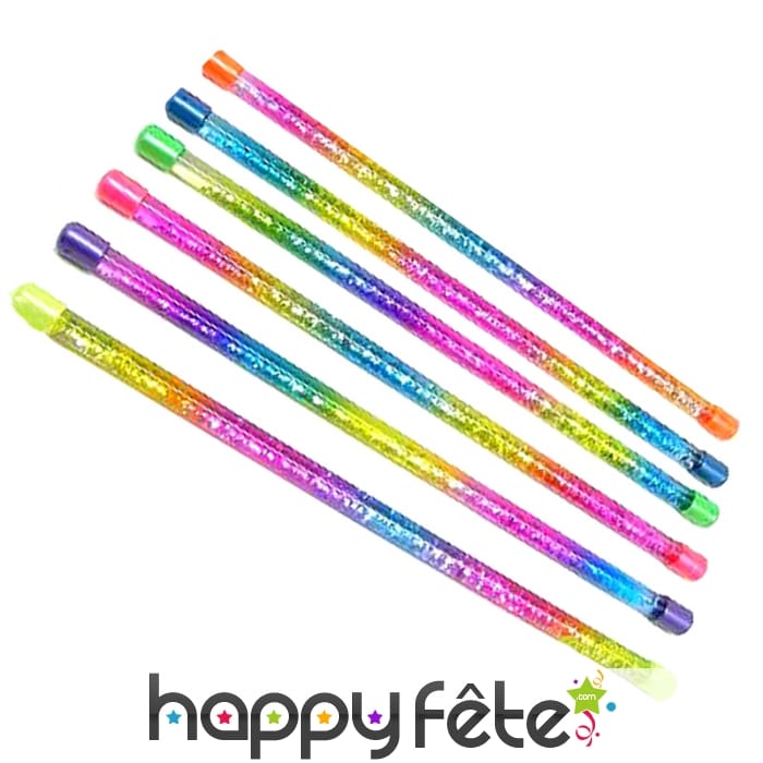 Bâton de majorette pailleté