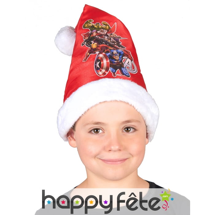 Bonnet de Noël Avengers