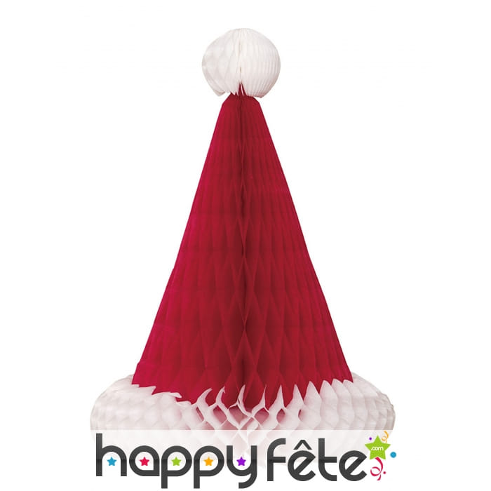 Bonnet de Noël centre de table, 30cm