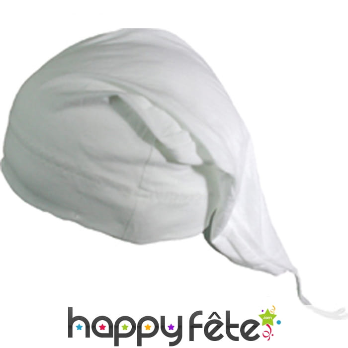 Bonnet de nuit blanc