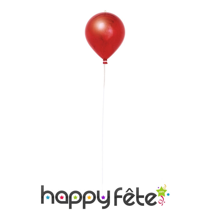 Boule de Noël ballon rouge