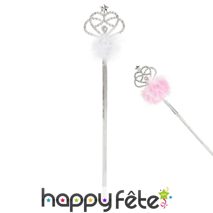 Baguette de princesse avec froufrous