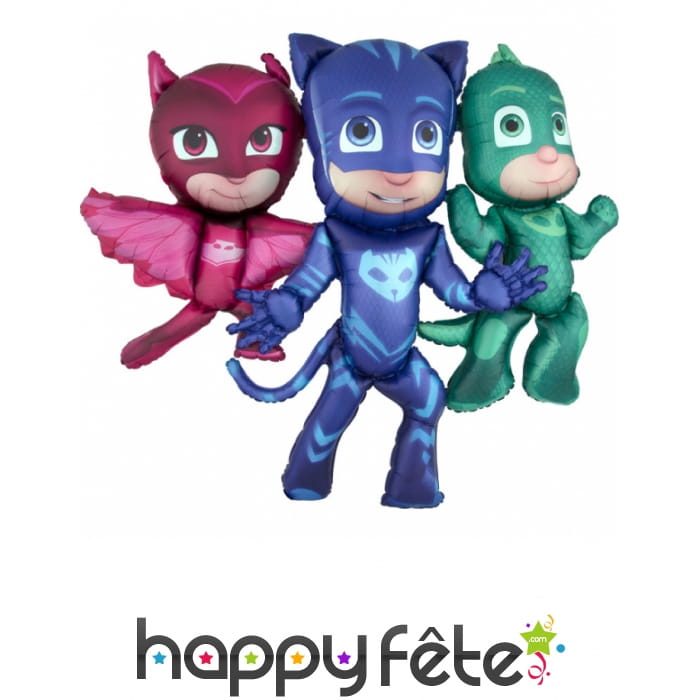 Ballon des personnages de Pyjamasques, 127cm