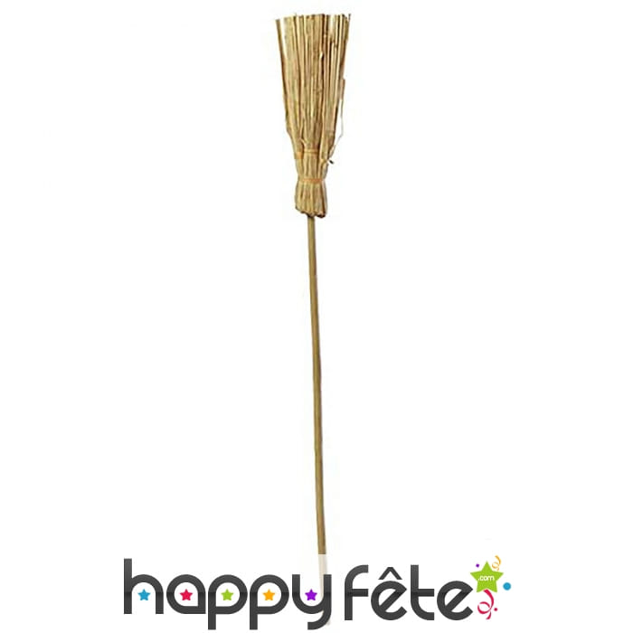 Balai de sorcière mesurant 1m