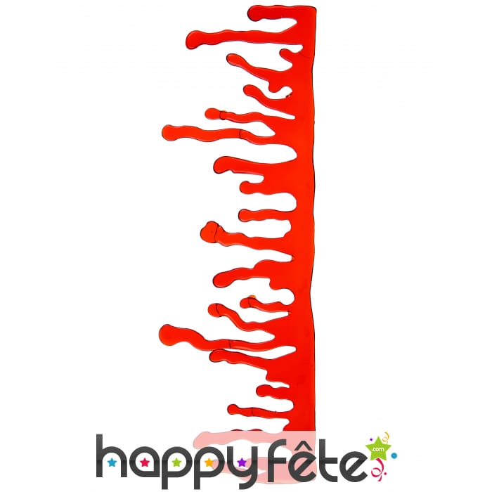 Bande de sang gélatineux 15x30cm