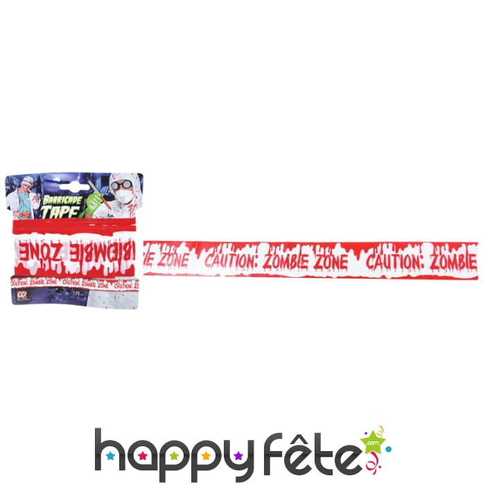 Bande de sécurité zone zombie