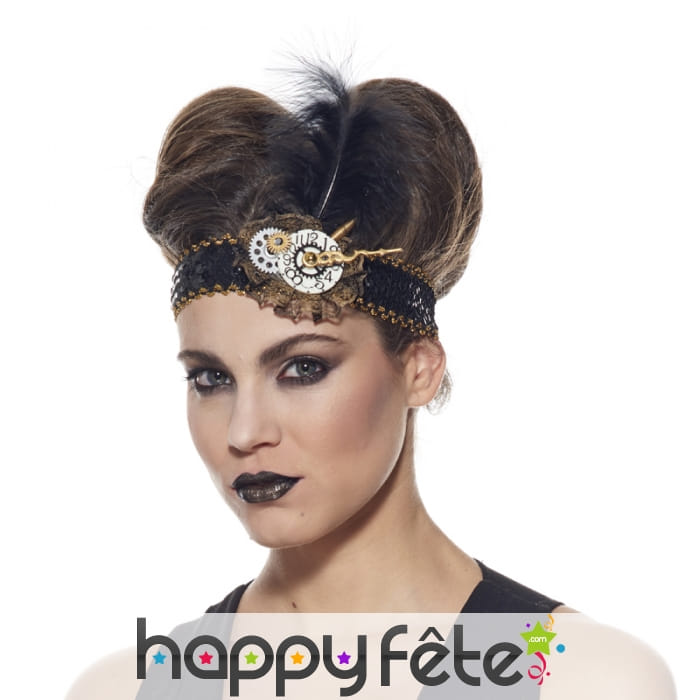Bandeau de tête steampunk
