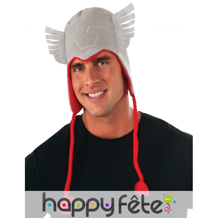 Bonnet de Thor avec ailes pour homme