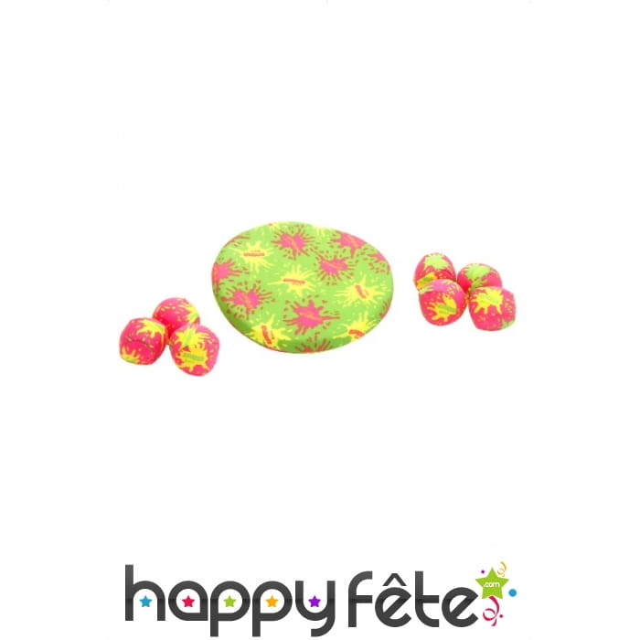 Balles eau et disque volant