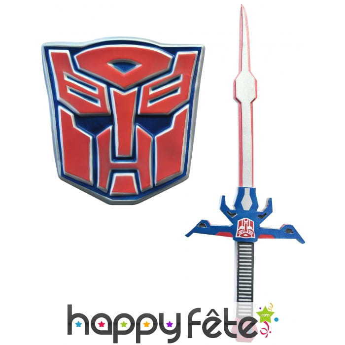 Bouclier et épée de Optimus Prime
