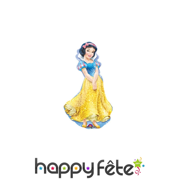 Ballon en forme de Blanche Neige de 34 cm