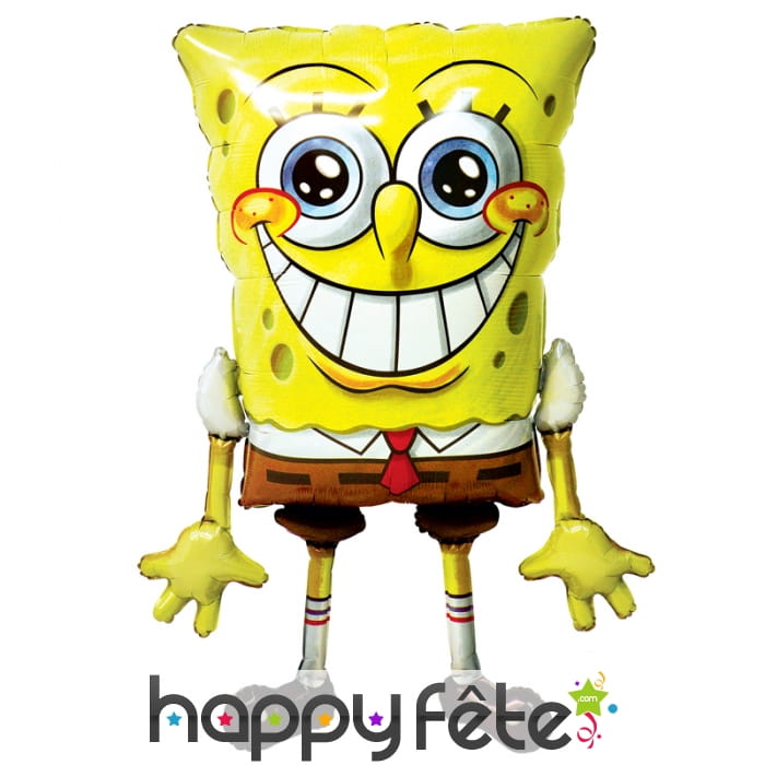 Ballon en forme de bob l'éponge