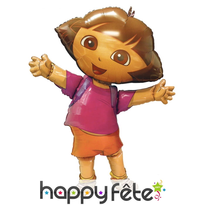 Ballon en forme de dora l'exploratrice