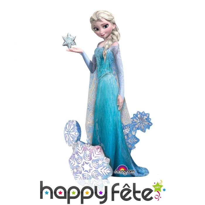 Ballon en forme de Elsa, la reine des neiges