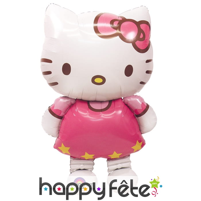 Ballon en forme de Hello Kitty