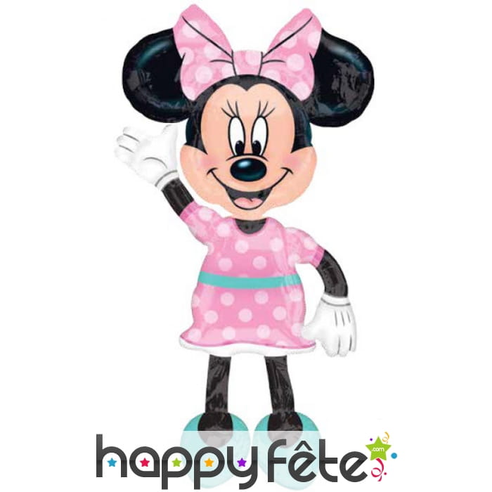 Ballon en forme de Minnie Mouse 132cm