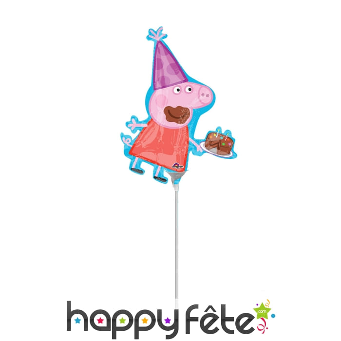 Ballon en forme de Peppa Pig de 33 cm