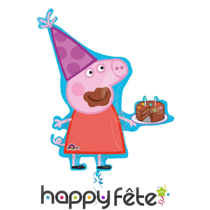 Ballon en forme de Peppa pig