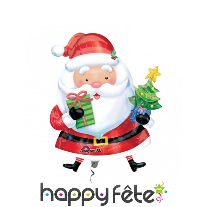 Ballon en forme de Père Noël, 78cm