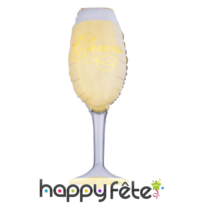 Ballon en forme de verre de bulle de 105cm