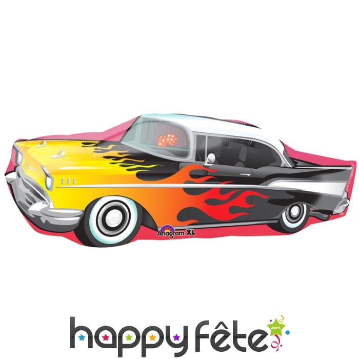 Ballon en forme de voiture années 50