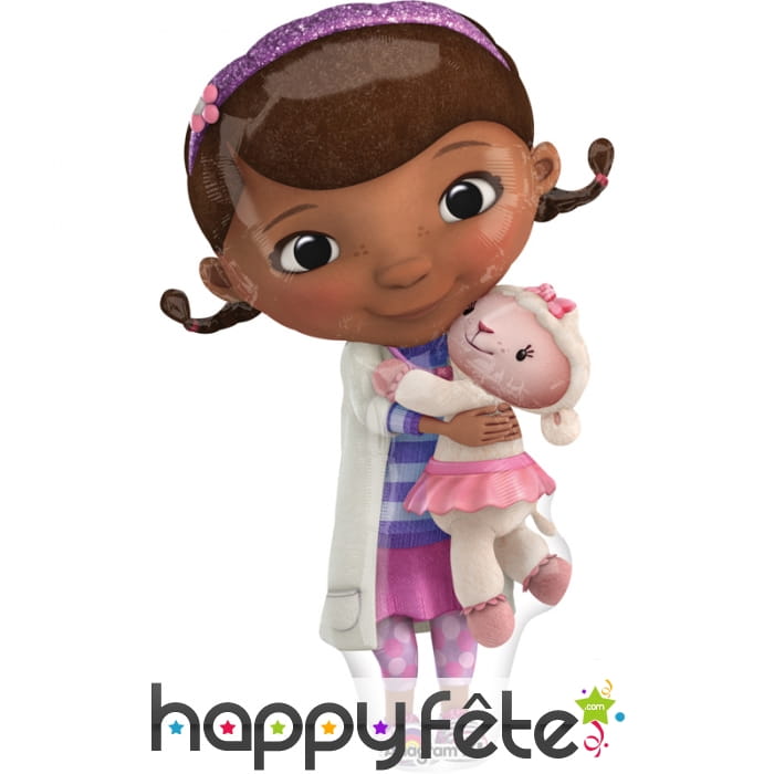 Ballon en forme du docteur la peluche