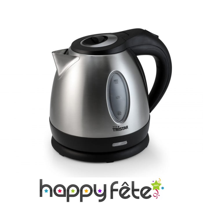 Bouilloire en inox de 1,2 litres